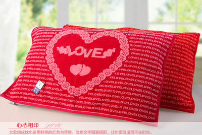 金號廠家直銷正品 純棉浪漫心語婚慶枕巾結(jié)婚祝福心心相印G2967W - 金號廠家直銷正品 純棉浪漫心語婚慶枕巾結(jié)婚祝福心心相印G2967W廠家 - 金號廠家直銷正品 純棉浪漫心語婚慶枕巾結(jié)婚祝福心心相印G2967W價(jià)格 - 臨清市金織匯紡織品購銷 - 